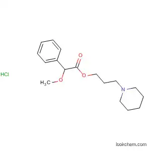 Molecular Structure of 62101-82-0 (Benzeneacetic acid, 2-methoxy-, 3-(1-piperidinyl)propyl ester,
hydrochloride)