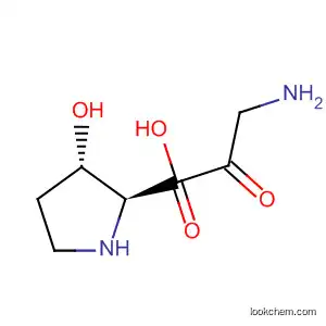 Molecular Structure of 62147-15-3 (L-Proline, 1-glycyl-3-hydroxy-, trans-)