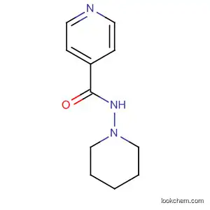 Molecular Structure of 62179-42-4 (4-Pyridinecarboxamide, N-1-piperidinyl-)