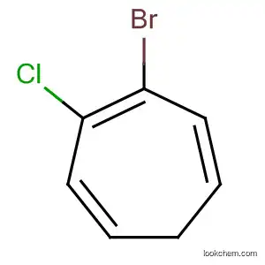 Molecular Structure of 62187-29-5 (1,3,5-Cycloheptatriene, 3-bromo-4-chloro-)
