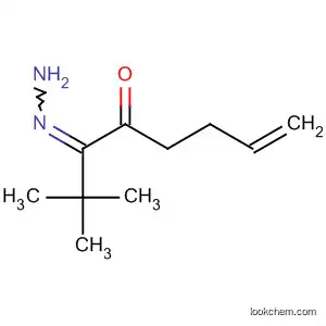 Molecular Structure of 62204-35-7 (5-Hexen-2-one, (1,1-dimethylethyl)hydrazone)