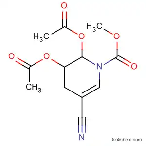 1(2H)-Pyridinecarboxylic acid, 2,3-bis(acetyloxy)-5-cyano-3,4-dihydro-,
methyl ester, trans-