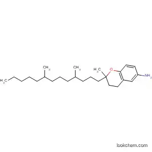 Molecular Structure of 62315-64-4 (2H-1-Benzopyran-6-amine,
2-(4,8-dimethyltridecyl)-3,4-dihydro-2-methyl-)