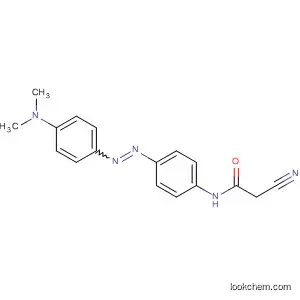 Molecular Structure of 62345-97-5 (Acetamide, 2-cyano-N-[4-[[4-(dimethylamino)phenyl]azo]phenyl]-)