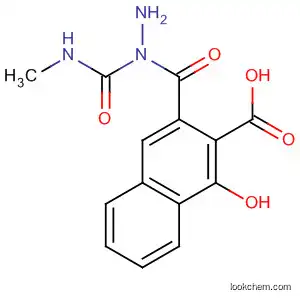 Molecular Structure of 62353-85-9 (2-Naphthalenecarboxylic acid, 1-hydroxy-,
2-[(methylamino)carbonyl]hydrazide)