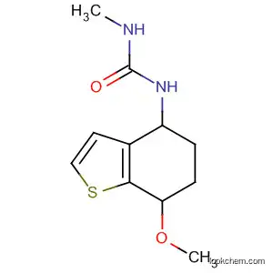 Urea, N-methyl-N'-(4,5,6,7-tetrahydro-7-methoxybenzo[b]thien-4-yl)-