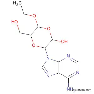 1,4-Dioxane-2-methanol, 6-(6-amino-9H-purin-9-yl)-3-ethoxy-5-hydroxy-