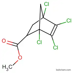 Molecular Structure of 62525-51-3 (Bicyclo[2.2.1]hept-5-ene-2-carboxylic acid, 1,4,5,6-tetrachloro-, methyl
ester, exo-)