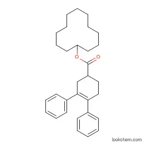 Molecular Structure of 62544-75-6 (3-Cyclohexene-1-carboxylic acid, 3,4-diphenyl-, cyclododecyl ester)