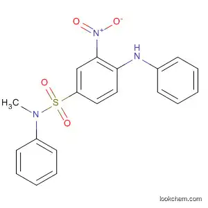 Molecular Structure of 62570-19-8 (Benzenesulfonamide, N-methyl-3-nitro-N-phenyl-4-(phenylamino)-)