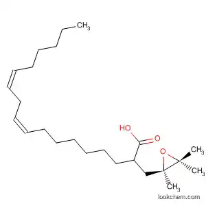 Molecular Structure of 62611-62-5 (9,12-Octadecadienoic acid (9Z,12Z)-, monoepoxide)
