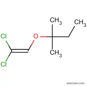Molecular Structure of 62613-95-0 (Butane, 2-[(2,2-dichloroethenyl)oxy]-2-methyl-)