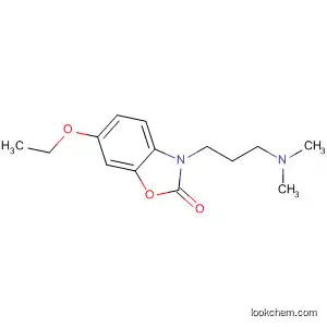 Molecular Structure of 62637-34-7 (2(3H)-Benzoxazolone, 3-[3-(dimethylamino)propyl]-6-ethoxy-)