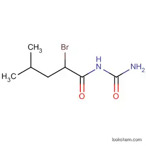 Molecular Structure of 62721-31-7 (Pentanamide, N-(aminocarbonyl)-2-bromo-4-methyl-)