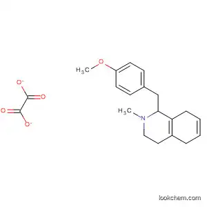Molecular Structure of 62937-58-0 (Isoquinoline,
1,2,3,4,5,8-hexahydro-1-[(4-methoxyphenyl)methyl]-2-methyl-,
ethanedioate (1:1))