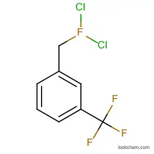 Molecular Structure of 63516-32-5 (Benzene, 1-(dichlorofluoromethyl)-3-(trifluoromethyl)-)