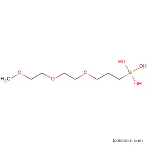 Molecular Structure of 63739-95-7 (Silanetriol, 1-[3-[2-(2-methoxyethoxy)ethoxy]propyl]-)