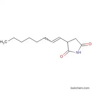 Molecular Structure of 64248-78-8 (2,5-Pyrrolidinedione, 3-(octenyl)-)