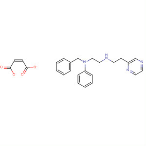 1,2-Ethanediamine, N-phenyl-N-(phenylmethyl)-N'-(2-pyrazinylethyl)-,  (2Z)-2-butenedioate (1:1)