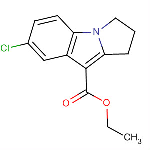 1H-Pyrrolo[1,2-a]indole-9-carboxylic acid, 7-chloro-2,3-dihydro-, ethyl
ester