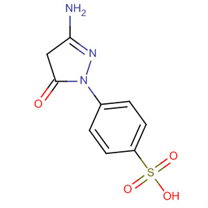 Benzenesulfonic acid, 4-(3-amino-4,5-dihydro-5-oxo-1H-pyrazol-1-yl)-