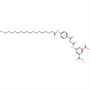 1,3-Benzenedicarboxylic acid,5-[[1,3-dioxo-3-[4-[(1-oxooctadecyl)amino]phenyl]propyl]amino]-