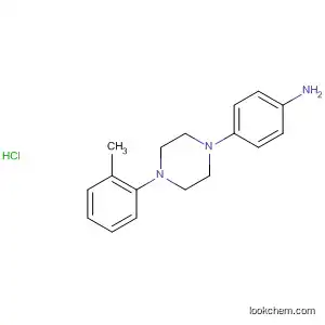 Molecular Structure of 73518-74-8 (Benzenamine, 4-[4-(2-methylphenyl)-1-piperazinyl]-, monohydrochloride)