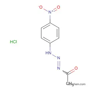 Molecular Structure of 75912-51-5 (Acetaldehyde, amino-, (4-nitrophenyl)hydrazone, monohydrochloride)