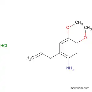Benzenamine, 4,5-dimethoxy-2-(2-propenyl)-, hydrochloride