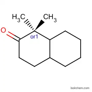Molecular Structure of 773-62-6 (2(1H)-Naphthalenone, octahydro-1,1-dimethyl-, trans-)