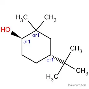 Molecular Structure of 774-96-9 (Cyclohexanol, 4-(1,1-dimethylethyl)-2,2-dimethyl-, trans-)
