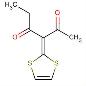 Molecular Structure of 100673-04-9 (2,4-Hexanedione, 3-(1,3-dithiol-2-ylidene)-)