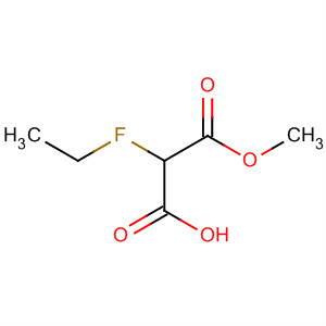Molecular Structure of 100701-52-8 (Propanedioic acid, ethylfluoro-, monomethyl ester)