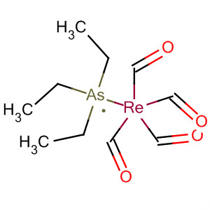 Molecular Structure of 101697-73-8 (Rhenium, tetracarbonyl(triethylarsine)-)