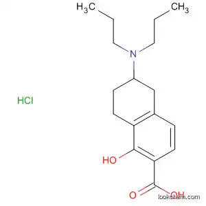 2-Naphthalenecarboxylic acid,
6-(dipropylamino)-5,6,7,8-tetrahydro-1-hydroxy-, hydrochloride