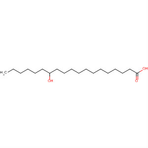 Molecular Structure of 104061-44-1 (Nonadecanoic acid, 13-hydroxy-)