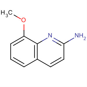 Molecular Structure of 104090-86-0 (2-Quinolinamine, 8-methoxy-)