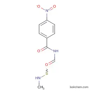 Molecular Structure of 104847-44-1 (Benzamide, N-[(methylamino)thioxomethyl]-4-nitro-)