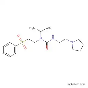 Urea,
N-(1-methylethyl)-N-[2-(phenylsulfonyl)ethyl]-N'-[2-(1-pyrrolidinyl)ethyl]-