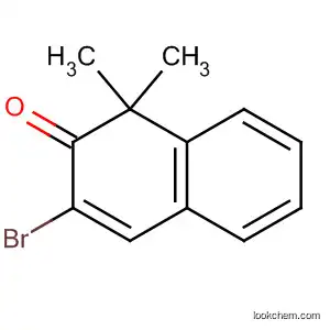 Molecular Structure of 105282-76-6 (2(1H)-Naphthalenone, 3-bromo-1,1-dimethyl-)