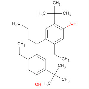 Molecular Structure of 105284-40-0 (Phenol, 4,4'-butylidenebis[2-(1,1-dimethylethyl)-5-ethyl-)