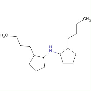 Molecular Structure of 105317-84-8 (Cyclopentanamine, 2-butyl-N-(2-butylcyclopentyl)-)