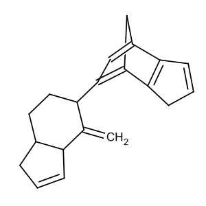 Molecular Structure of 105543-76-8 (4,7-Methano-1H-indene,
3a,4,5,6,7,7a-hexahydro-6-(3a,4,5,7a-tetrahydro-4-methylene-1H-inden
-5-yl)-)