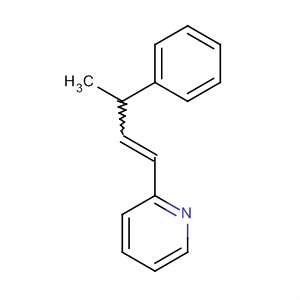 Molecular Structure of 105555-08-6 (Pyridine, 2-(3-phenyl-1-butenyl)-)