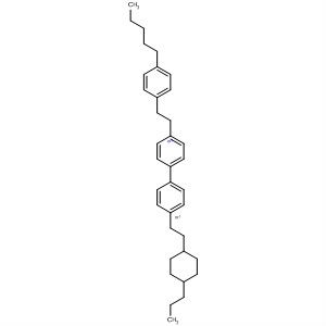 Molecular Structure of 105603-78-9 (1,1'-Biphenyl,
4-[2-(4-pentylphenyl)ethyl]-4'-[2-(4-propylcyclohexyl)ethyl]-, trans-)