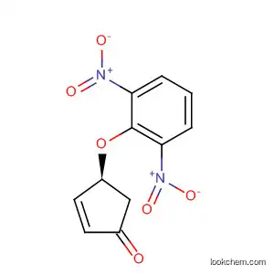 Molecular Structure of 105653-28-9 (2-Cyclopenten-1-one, 4-(2,6-dinitrophenoxy)-, (S)-)
