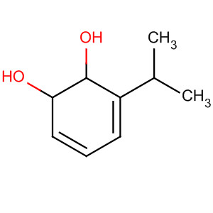 Molecular Structure of 105688-61-7 (3,5-Cyclohexadiene-1,2-diol, 3-(1-methylethyl)-)