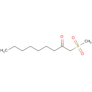 Molecular Structure of 105699-60-3 (2-Nonanone, 1-(methylsulfonyl)-)