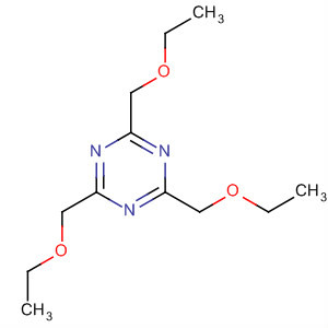 Molecular Structure of 105701-10-8 (1,3,5-Triazine, 2,4,6-tris(ethoxymethyl)-)
