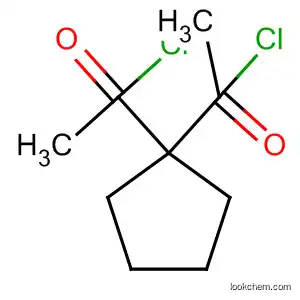 Molecular Structure of 105743-63-3 (1,1-Cyclopentanediacetyl dichloride)